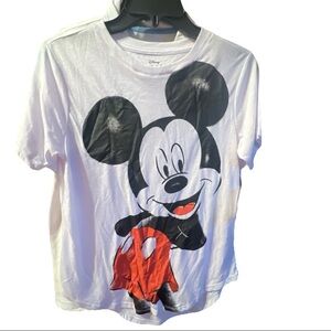 Disney Mickey Mouse White and Red Kids T-Shirt